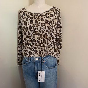 C&C California Leopard Print Top
